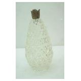 Vintage Mid-Century Modern Pineapple Teardrop Glass Light Shade