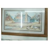 Framed Floral/Garden Prints. Home Interior Style Prints