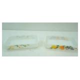 Vintage Fire King Casseroles/baking Dishes. 10"x6.5"