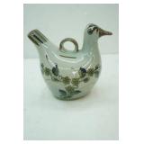 Tonala Bird Coin Bank. KE Mexico Signed.