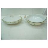 Vintage/Antique China Casseroles, creamer and sugars, pitcher