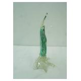 Murano-Style Hand-Blown Art Glass Fish Figurine