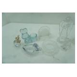 Collection of Crystal Figurines and Collectible Pieces