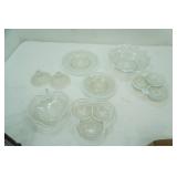 Vintage Fenton Moonstone Opalescent Hobnail Glass Pieces