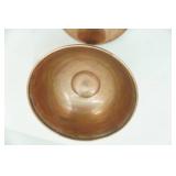 Vintage Copper-Plated Brass Tureen or Serving Bowl