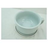 Vintage Ironstone China Chamber Pot and Plate