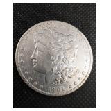 1901-O Morgan Silver Dollar