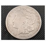 1921-S Morgan Silver Dollar