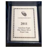 United States Mint American Eagle 1 oz Silver Proof Coin - 2011
