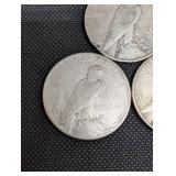 Peace Dollar 1922-1924 (Lot of 3)