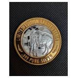 Bat Masterson & Limited Edition Lawmen Series .999 Silver Coins (Lot of 2)