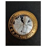 Bat Masterson & Limited Edition Lawmen Series .999 Silver Coins (Lot of 2)