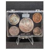 United States Mint Set 1963-P - 6-Coin Display Case