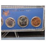 United States Mint 1966 Special Mint Set - 5-Coin Lincoln Cent to Kennedy Half Dollar