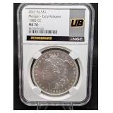 Fiji S$1 Morgan Dollar 1883-CC MS70 Early Releases - 2023