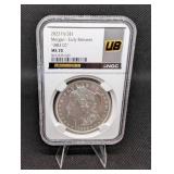 Fiji 2023 FJ$1 Morgan Dollar - Early Releases, MS70 NGC