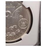 Fiji 2023 FJ$1 Morgan Dollar - Early Releases, MS70 NGC