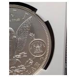 Fiji S$1 Morgan Dollar 1889 CC Early Releases MS70 NGC Certified Coin