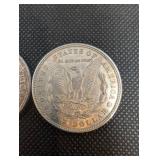 1921 Morgan Silver Dollars (Lot of 2)