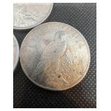 1922 Peace Dollar - Lot of 3 Coins