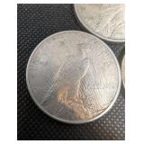 1922 Peace Dollar - Lot of 3 Coins