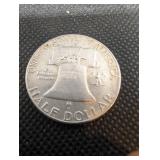 Franklin Half Dollar 1963 - US 50 Cents, 90% Silver Coin