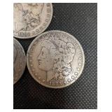Morgan Silver Dollar - 1882, 1883, 1888 - United States One Dollar Coins