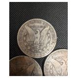 Morgan Silver Dollar - 1882, 1883, 1888 - United States One Dollar Coins