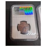 1808 India 10 Cash Madras Presidency Admiral Gardner & 1890-1916 Germany 10 Pfennig Wilhelm II