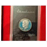 Eisenhower Dollar Proof - United States of America - 1972 One Dollar Coin