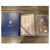 United States 1986 Liberty Prestige Set - Blue Display Case