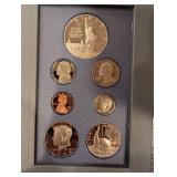United States 1986 Liberty Prestige Set - Blue Display Case