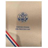 United States 1986 Prestige Set - 8 Coin Display Case Collection