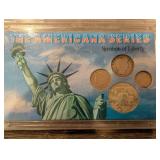 The Americana Series Coin Card Set - 6 Cards