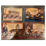 2009 Ultimate Lincoln Anniversary Cents Four-Panel Set