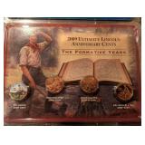 2009 Ultimate Lincoln Anniversary Cents Four-Panel Set