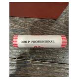 2009 Lincoln Cent 5-Design Set - Birthplace, Presidency, Formative Years, Log Cabin, Professional Life(13 Rolls)