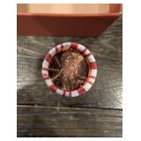 2009 Lincoln Cent 5-Design Set - Birthplace, Presidency, Formative Years, Log Cabin, Professional Life(13 Rolls)