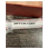 2009 Lincoln Cent 5-Design Set - Birthplace, Presidency, Formative Years, Log Cabin, Professional Life(13 Rolls)