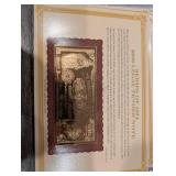 The Danbury Mint US Banknote Series Gold Foil Reproductions - Historic Note Display Set (QTY 21)