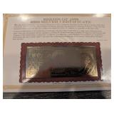 Danbury Mint Educational Series Banknote Certificates Collection - Assorted Historic Reproductions (QTY 11)