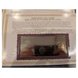 Danbury Mint Educational Series Banknote Certificates Collection - Assorted Historic Reproductions (QTY 11)