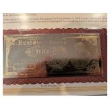 Danbury Mint Educational Series Banknote Certificates Collection - Assorted Historic Reproductions (QTY 11)