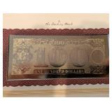 Danbury Mint Educational Series Banknote Certificates Collection - Assorted Historic Reproductions (QTY 11)