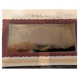 Danbury Mint Educational Series Banknote Certificates Collection - Assorted Historic Reproductions (QTY 11)