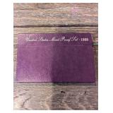 United States Mint Proof Sets - 1985, 1986, 1988, 1989, 1993