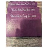 United States Mint Proof Set - 1984-1989 (Lot of 7)