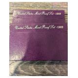 United States Mint Proof Set - 1984-1989 (Lot of 7)