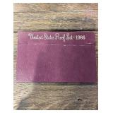 United States Mint Proof Sets - Assorted Years 1984, 1986(2), 1989, 1991- Lot of 5