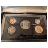 Deluxe Silver Proof Set - U.S. Mint 5-Coin Lincoln Cent, Nickel, Dime, Quarter, Half Dollar